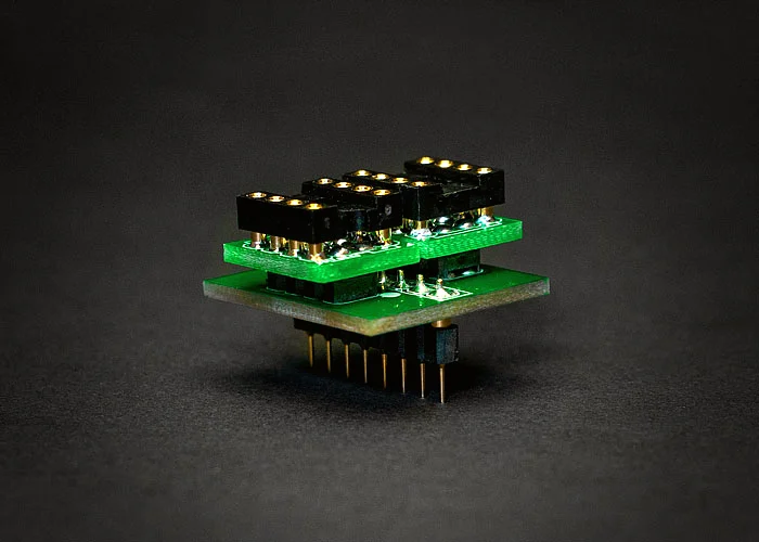 SIP8-2xDIP8 Adapter by Staccato Audio